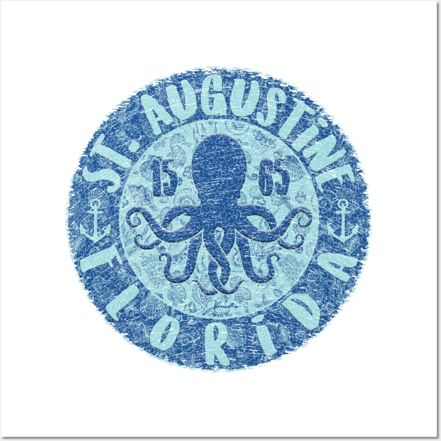 St. Augustine, Florida, with Octopus Wall Art by jcombs